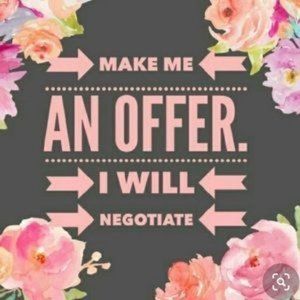 𝅺Make Me an Offer. I will Negotiate‎